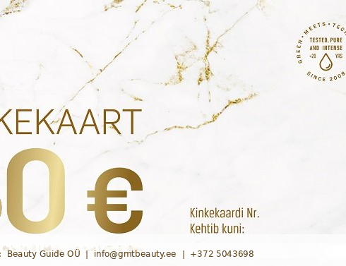 Kinkekaart 30EUR